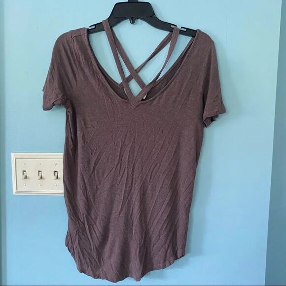 Garage Criss Cross Tee - Picture 1 of 2